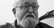 Krzysztof Penderecki nie żyje. Wspierał młodych artystów. "Radował się z każdego koncertu"