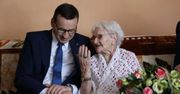 Premier Mateusz Morawiecki odwiedził najdłużej żyjącą obywatelkę Polski