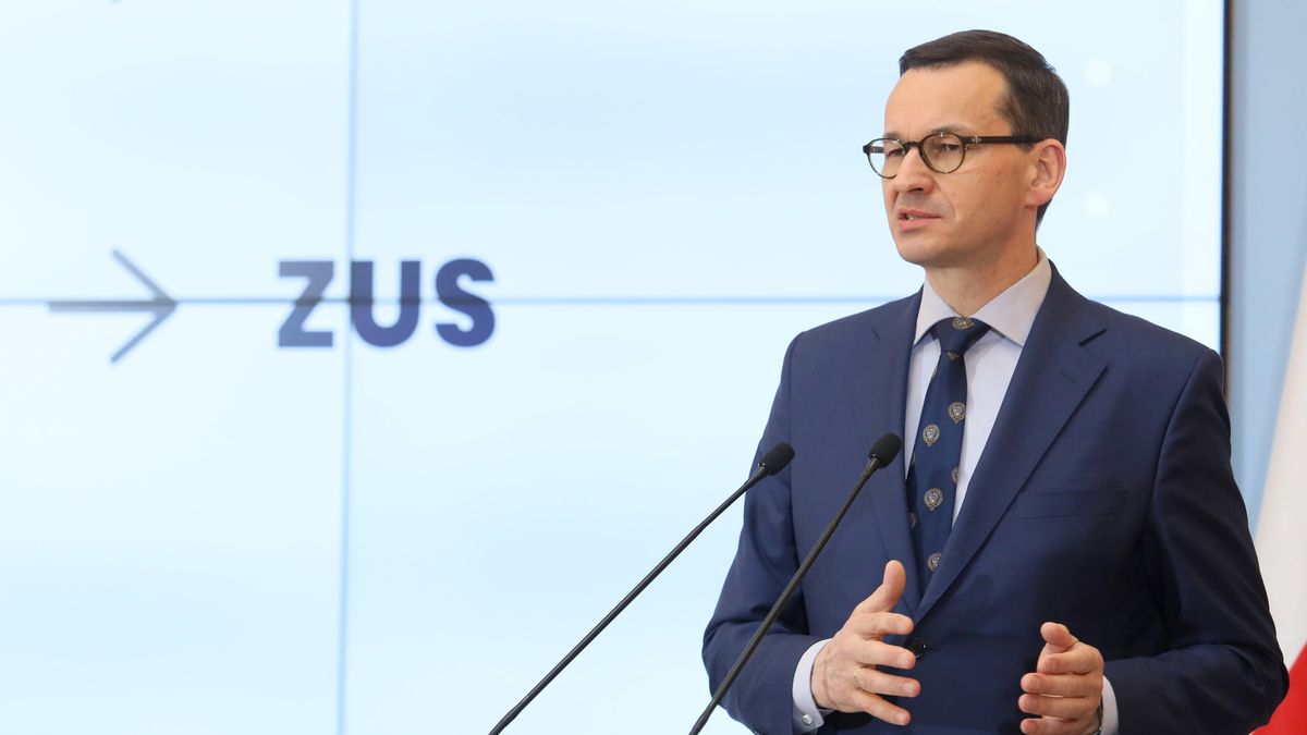 OFE przechodzi do historii. Na zdj. premier Mateusz Morawiecki