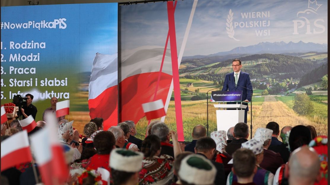 Premier podczas konwencji regionalnej PiS dużo mówił o rolnictwie