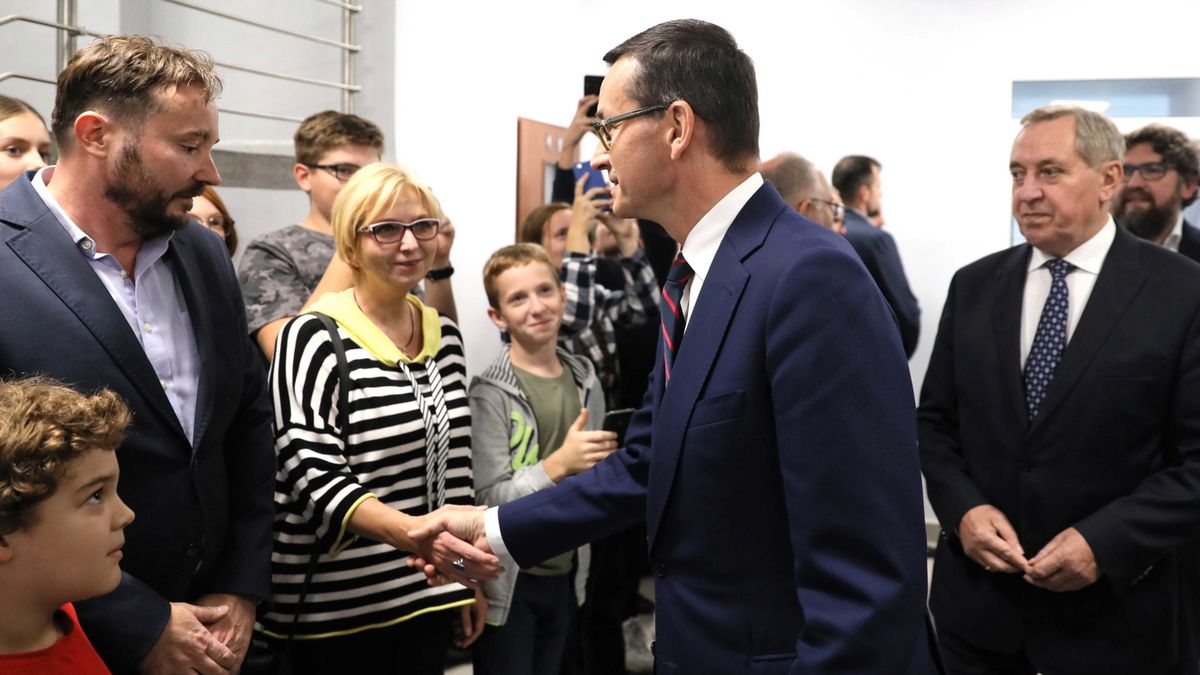 Mateusz Morawiecki w Bytomiu zapowiedział obniżenie norm smogowych o połowę