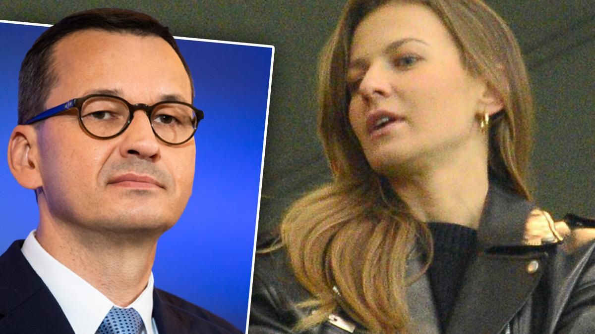 Anna Lewandowska i Mateusz Morawiecki