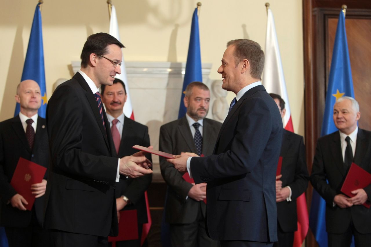 Morawiecki przebił Tuska i Kaczyńskiego. Stworzył PO-PiS