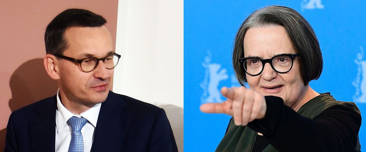 Agnieszka Holland: Morawiecki mógłby zagrać w moim serialu o wiecznie żywym PRL