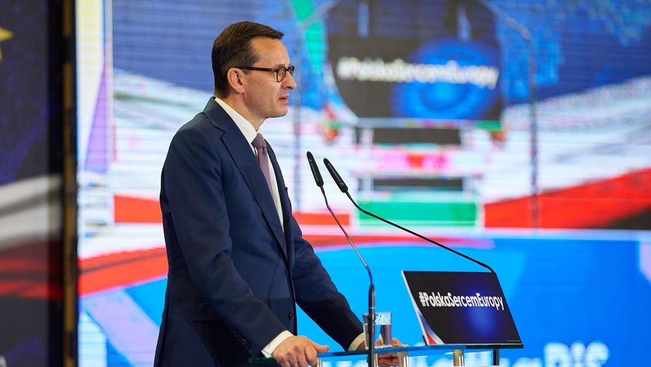 Premier Mateusz Morawiecki mówił w Łodzi o "pośmiertnym zwycięstwie Hitlera"