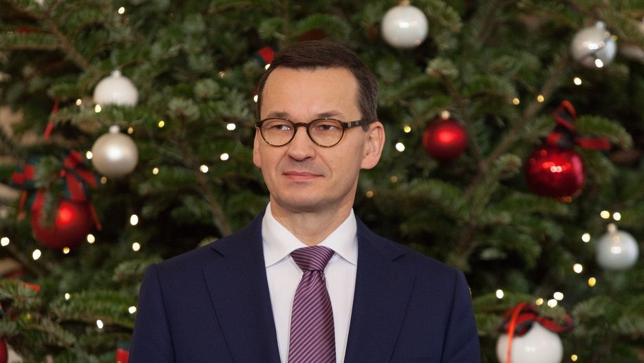 Premier Mateusz Morawiecki liczy na prezent pod choinkę