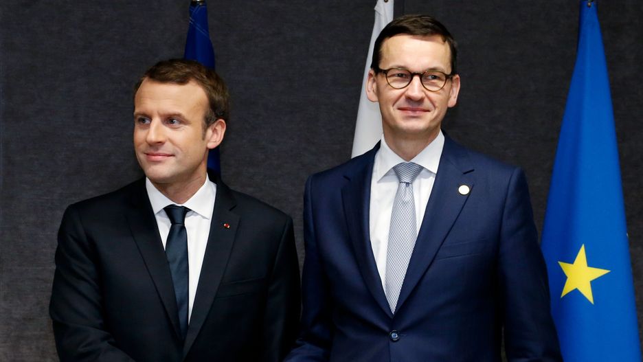 Mateusz Morawiecki ostro skrytykował słowa Emmanuela Macrona