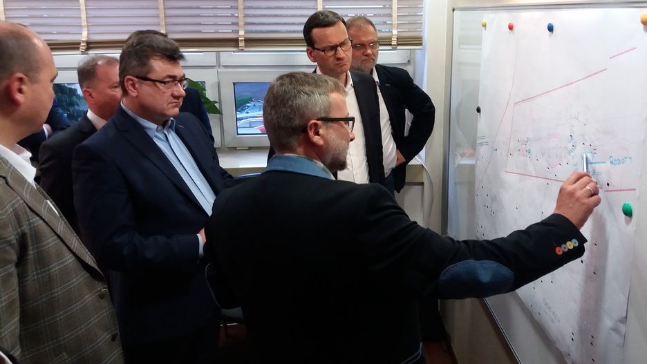 Premier uczestniczył w odprawie sztabu kryzysowego w Kopalni Węgla Kamiennego w Jastrzębiu-Zdroju