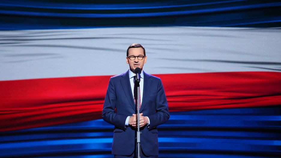 Litwa. Mateusz Morawiecki w Wilnie pojawił się na inauguracji nowego kanału Telewizji Polskiej