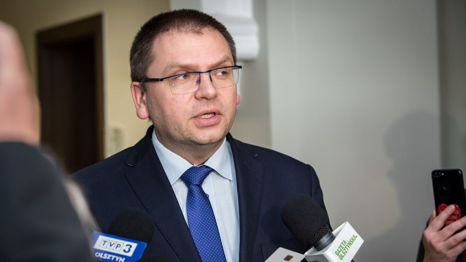 Prezes sądu rejonowego w Olsztynie Maciej Nawacki 