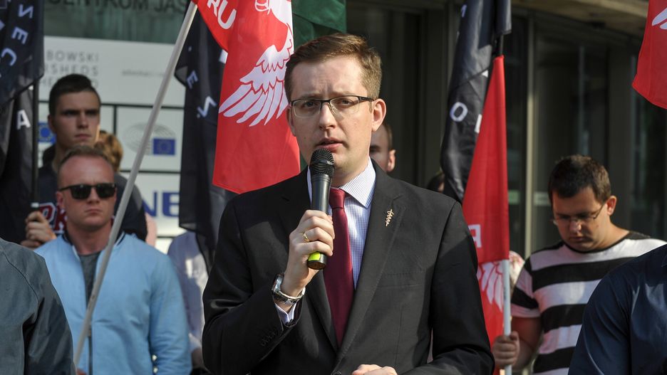 Robert Winnicki potępił działania neonazistów