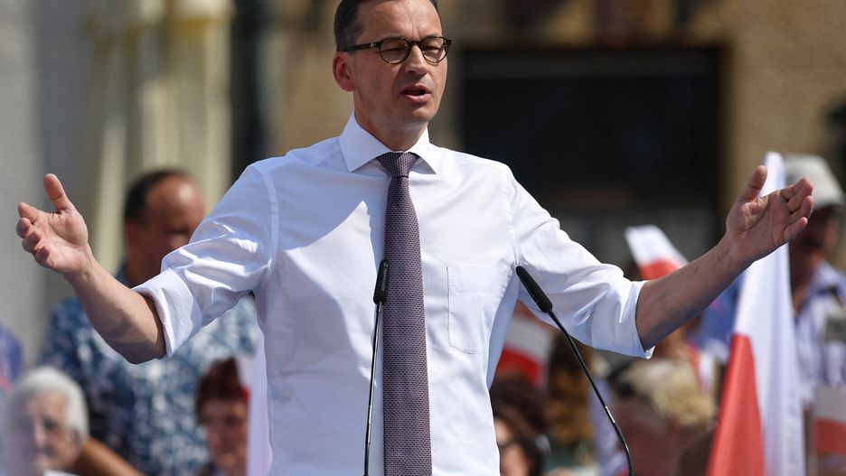 Mateusz Morawiecki w Sandomierzu przekonywał o swojej roli w negocjacjach akcesyjnych z UE