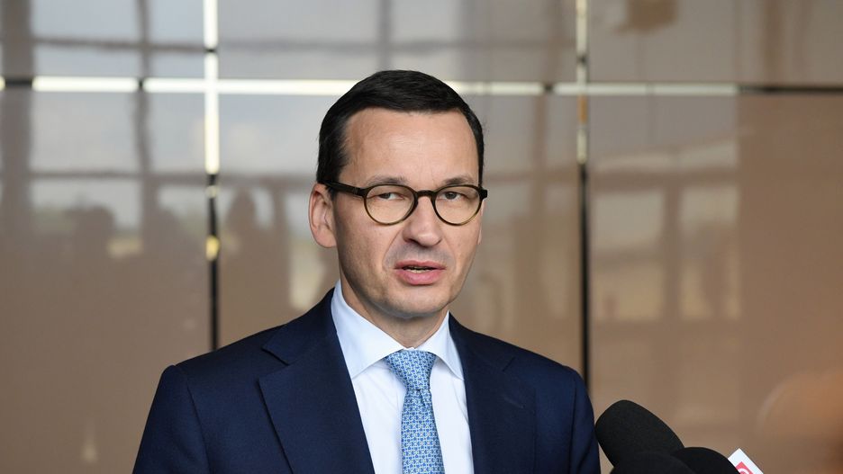Mateusz Morawiecki w Strasburgu