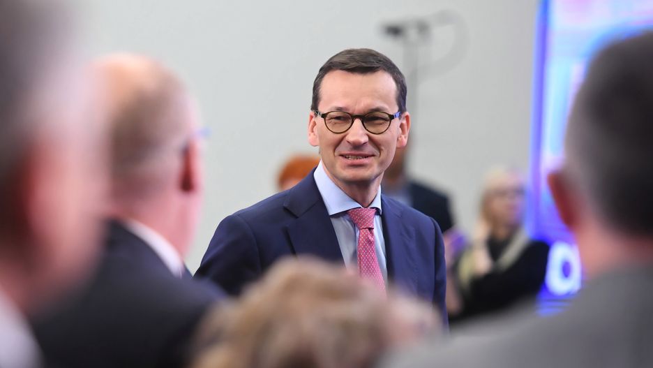 Mateusz Morawiecki na spotkaniu z wyborcami