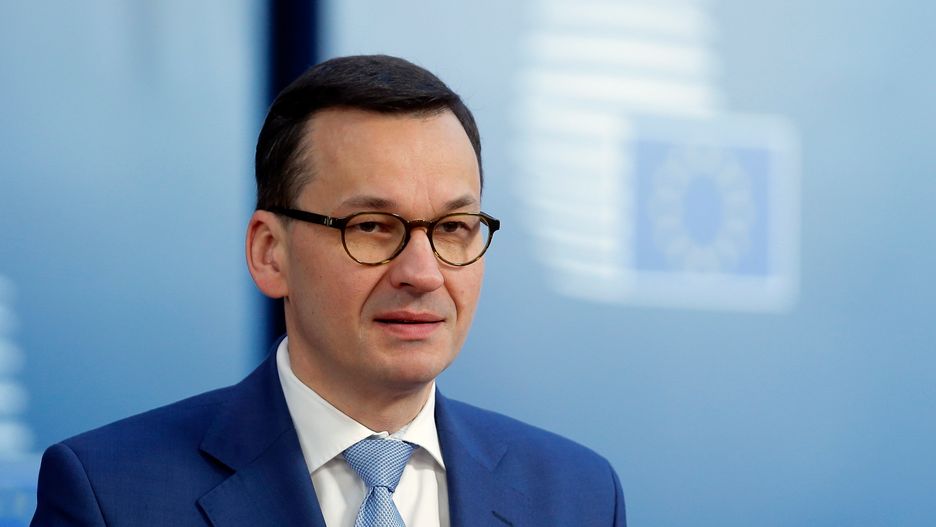 Mateusz Morawiecki na szczycie UE w Brukseli