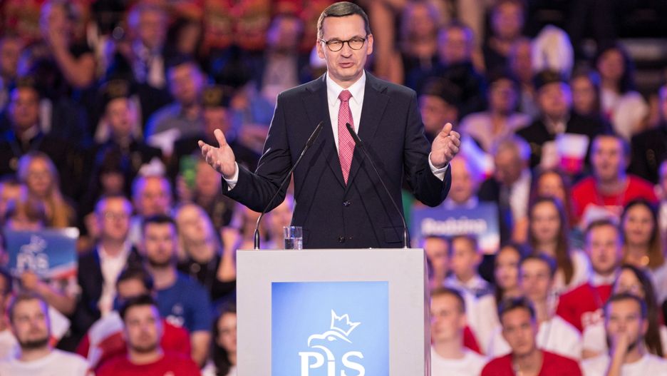 Premier Mateusz Morawiecki (PiS).