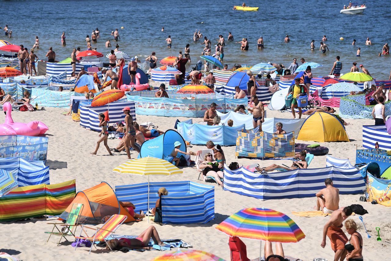 Bałtyk gorący jak nigdy. Temperatury jak w Morzu Śródziemnym