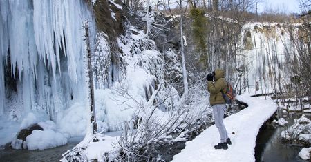 Chorwacja – Jeziora Plitwickie w zimowej odsłonie