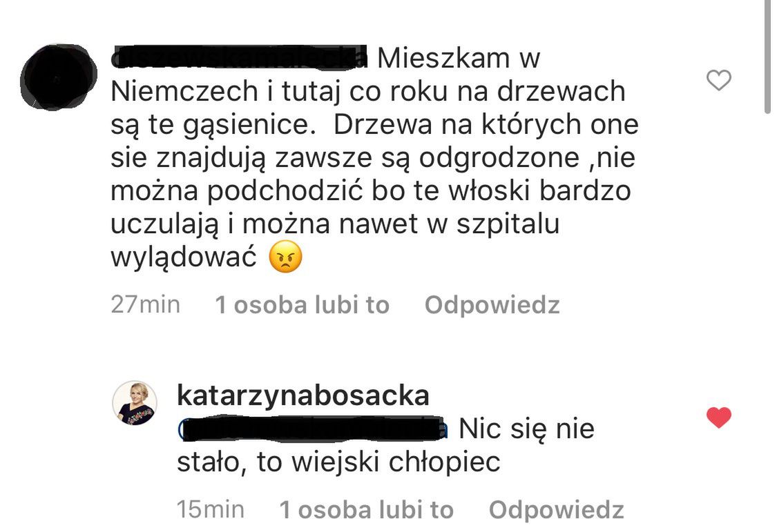 Komentarz Katarzyny Bosackiej