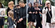 Pogrzeb Barbary Borys-Damięckiej. Pogrążony w smutku syn, bliska rodzina, aktorzy, politycy