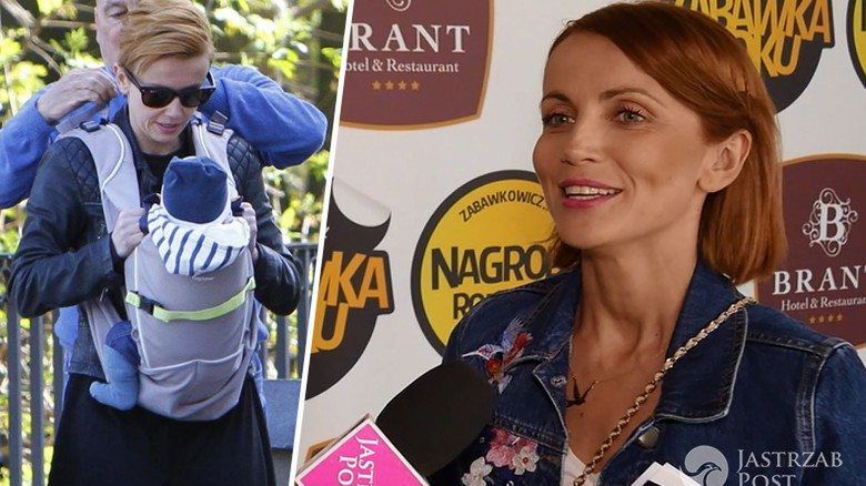 Katarzyna Zielińska lubi rozpieszczać syna