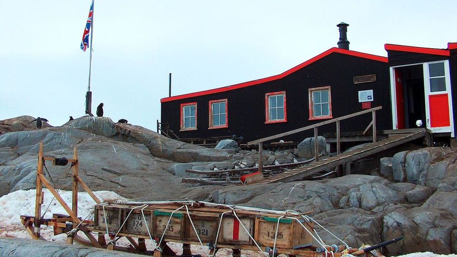 Port Lockroy na Antarktydzie