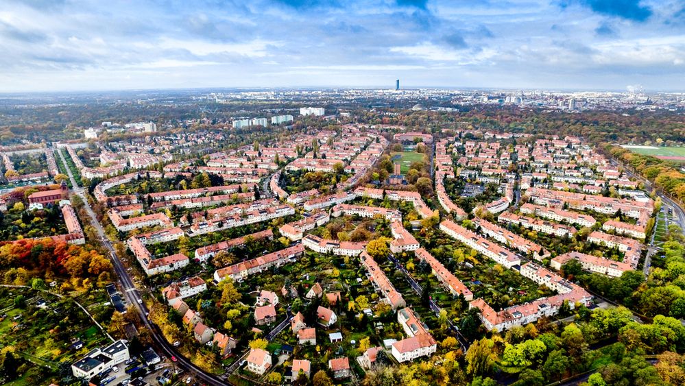 Jedyne takie osiedle w Europie. Jego kształt zachwyca