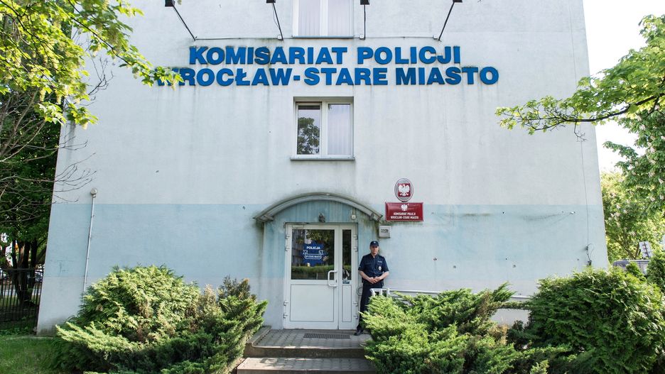 Komisariat Wrocław-Stare Miasto, w którym zmarł Igor Stachowiak