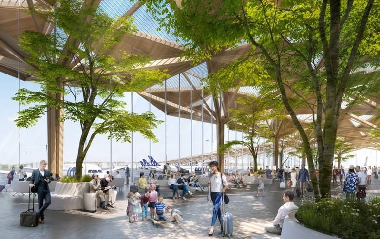 Centralny Port Komunikacyjny - wizualizacja wnętrza 