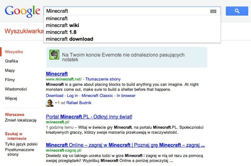 Darmowe gry i Minecraft - to kręci Polaków [RAPORT GOOGLE]