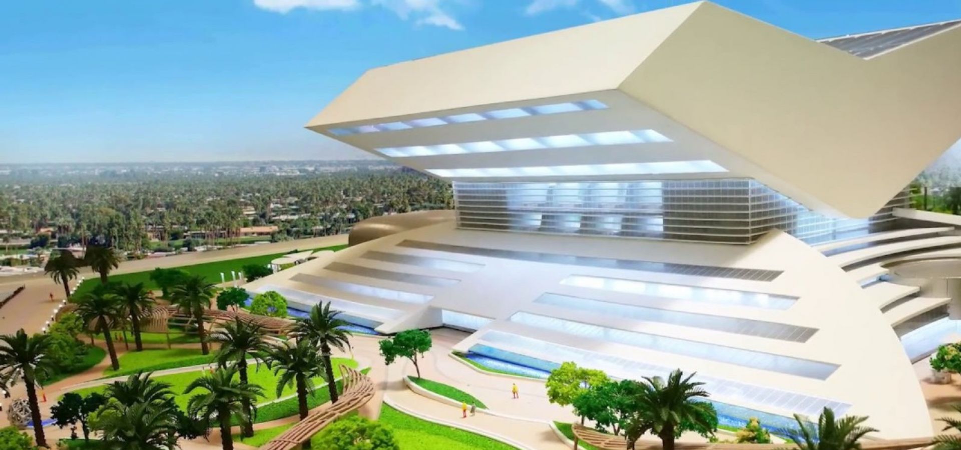 Mohammed Bin Rashid Library - wizualizacja nowego budynku w Dubaju