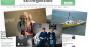 Aleksander Doba w "The New York Times". "Dlaczego ktoś chciałby przepłynąć Atlantyk w wieku 70 lat?"