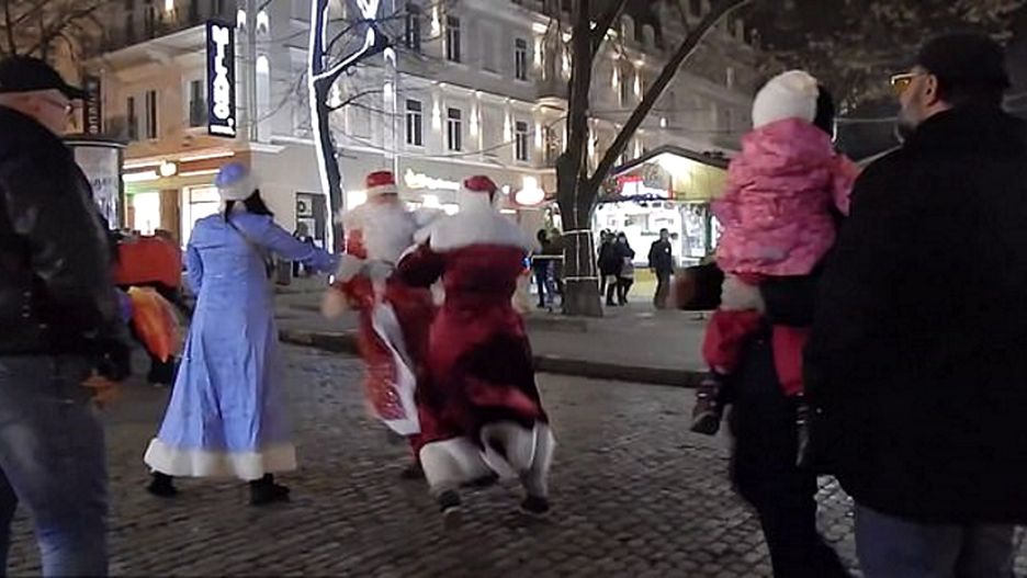 Bójka mężczyzn miała miejsce w centrum Odessy, które jest jednym z najważniejszych miast na Ukrainie