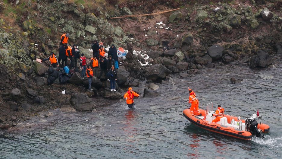 44 migrantów uratowanych na tureckiej wyspie