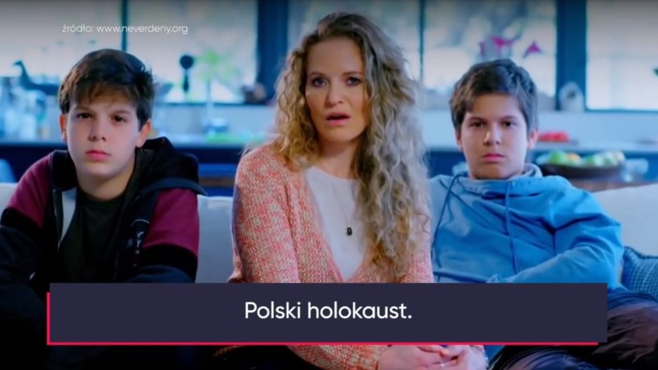 Kadr z filmu organizacji charytatywnej Ruderman Family Foundation