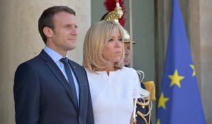 Brigitte Macron odsłania kolana na spotkaniu z prezydentem Gwatemali