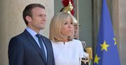 Brigitte Macron odsłania kolana na spotkaniu z prezydentem Gwatemali