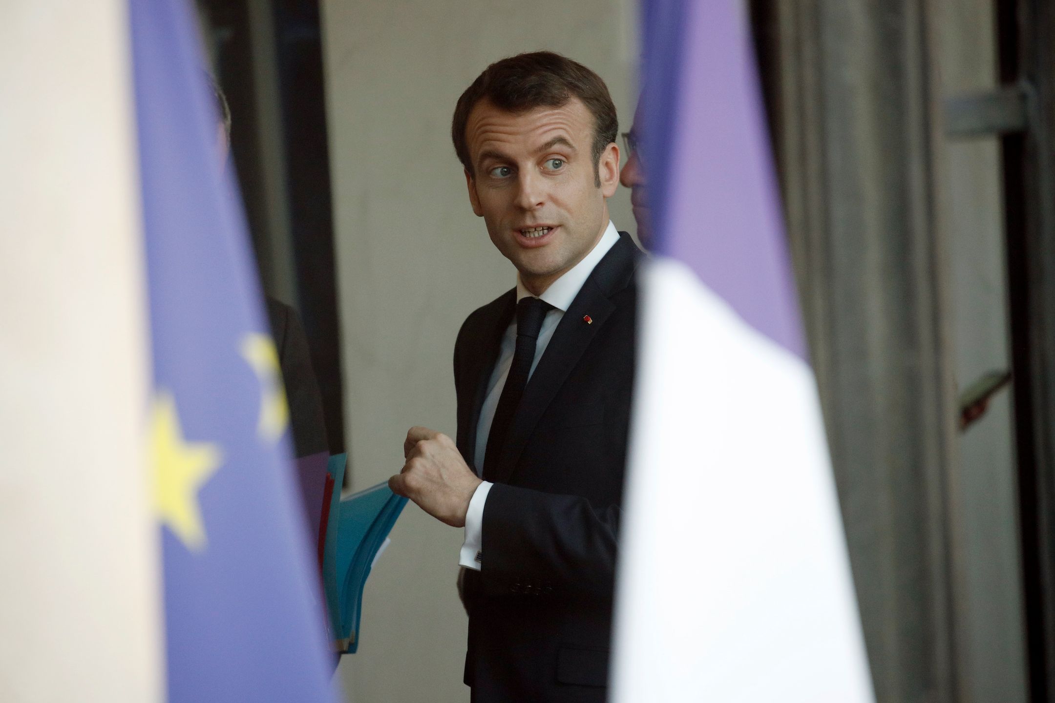 Emmanuel Macron, prezydent Francji