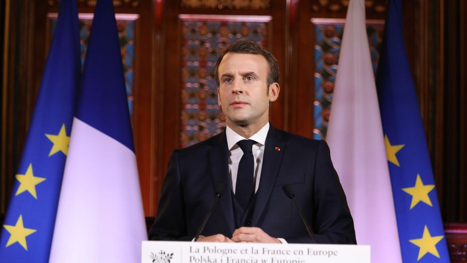 To już drugi dzień Emmanuela Macrona w Poslce