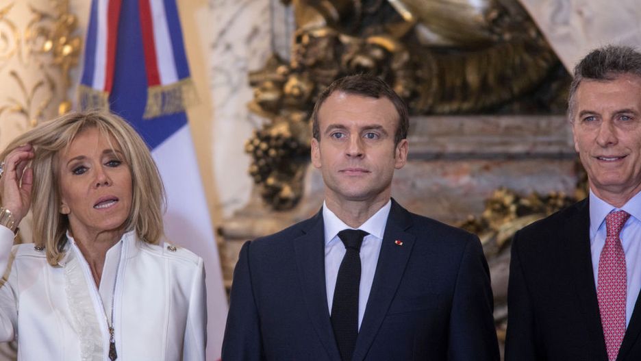 Brigitte Macron w udanej stylizacji