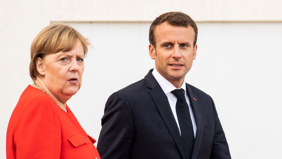 Angela Merkel i Emmanuel Macron spotkali się, żeby rozmawiać o współpracy dwustronnej i przyszłości UE
