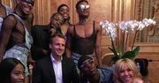 Emmanuel Macron zamienił Pałac Elizejski w dyskotekę. Zatańczyli dla niego transseksualni tancerze