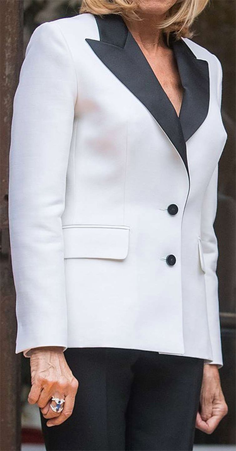 Melania Trump i Brigitte Macron w Belgii