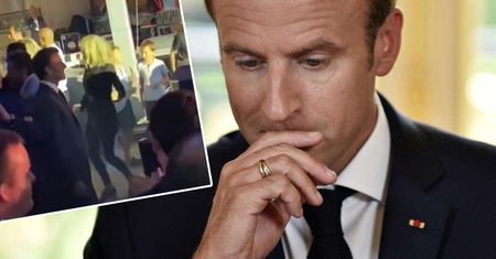 70-letnia Brigitte Macron szalała na parkiecie. Tak odpięła wrotki, że dostała reprymendę od męża. W sieci krąży wideo