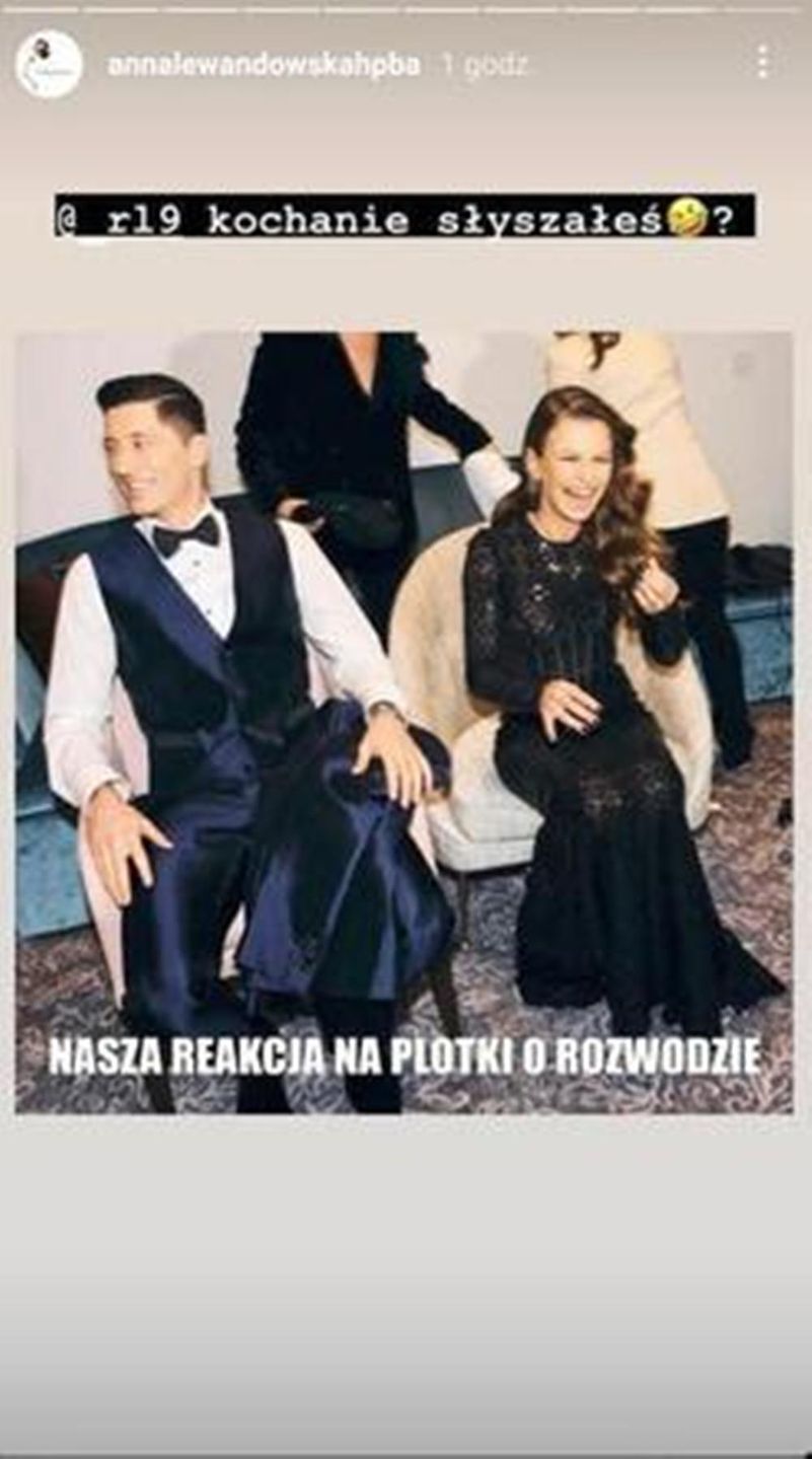 Anna i Robert Lewandowscy