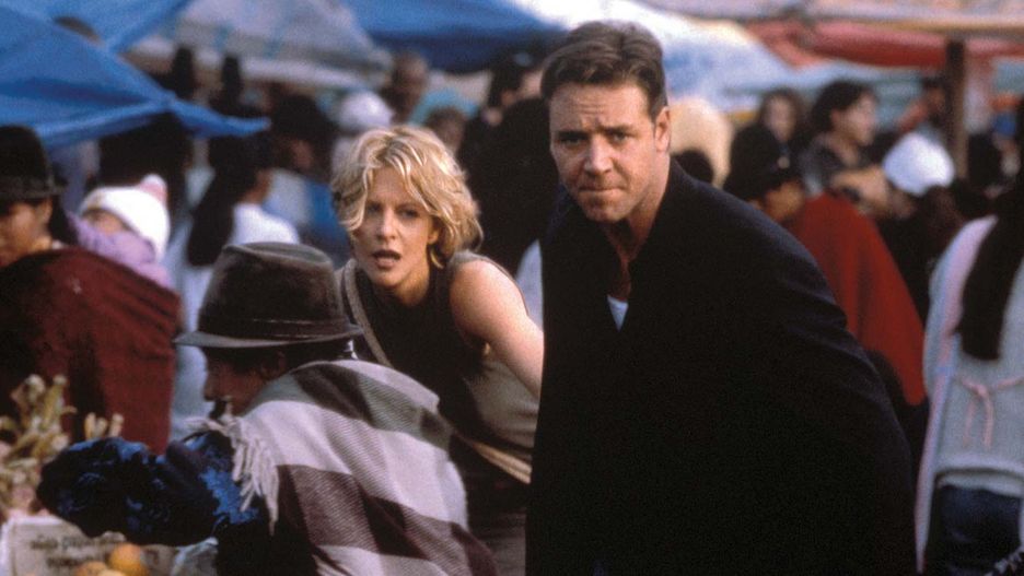 Meg Ryan i Russell Crowe w filmie "Dowód życia", 2000