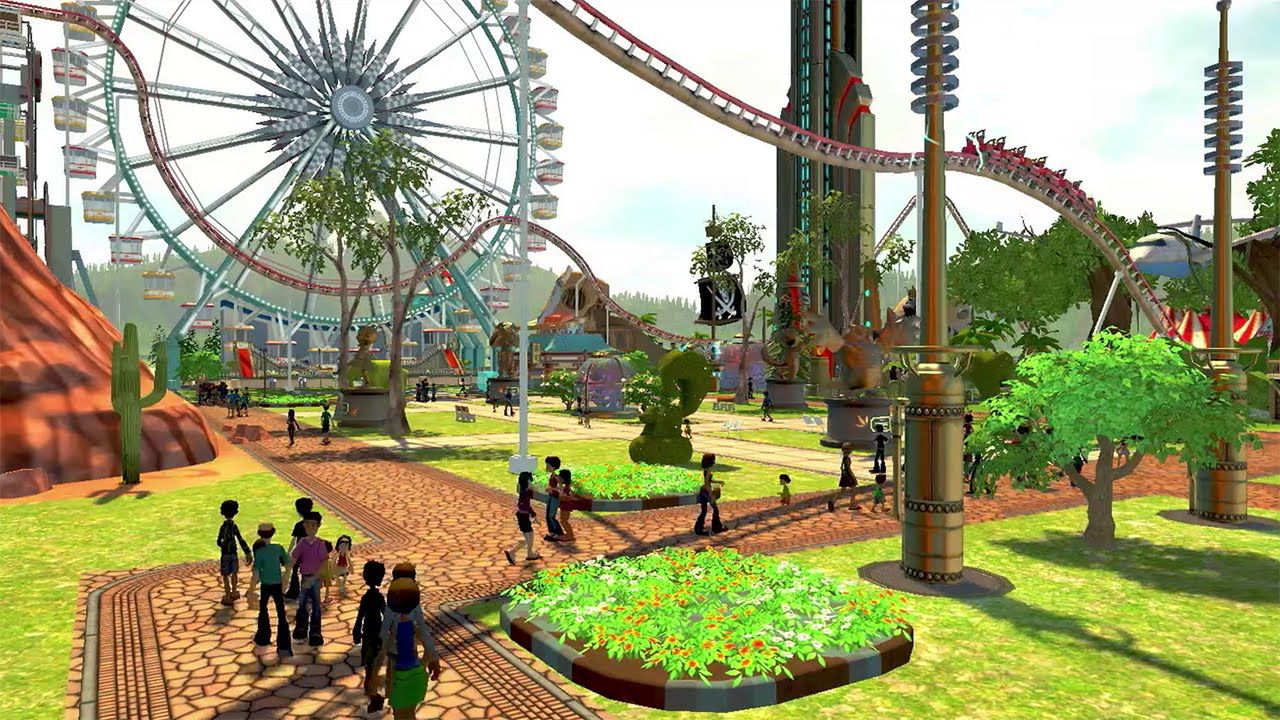 Stwórz własne wesołe miasteczko, w końcu! Rollercoaster Tycoon World z datą premiery