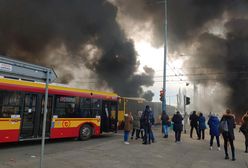 Rolnicy zablokowali plac Zawiszy. Jesteśmy na miejscu