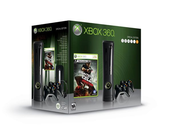 Xbox 360 w zestawie ze Splinter Cell: Convicition