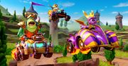 Crash + Spyro = Crash Team Racing Nitro-Fueled